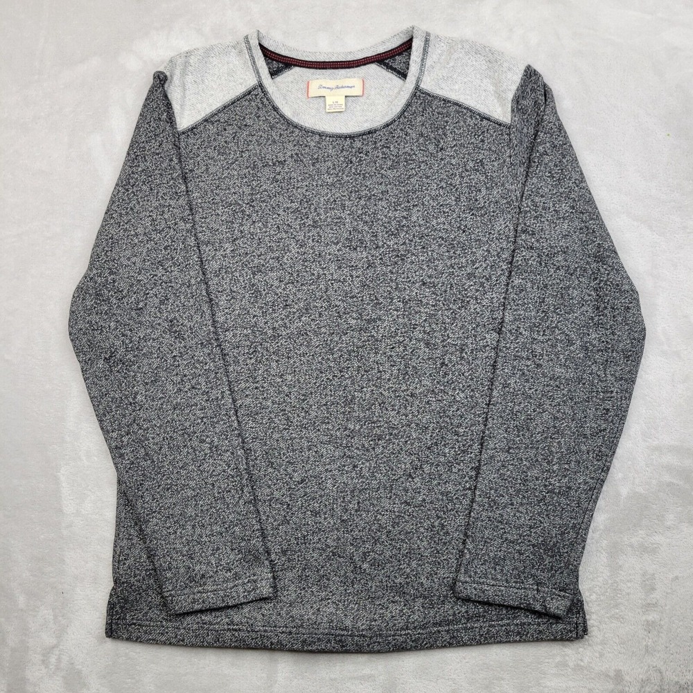 Tommy Bahama Sweater Mens‎ Large Sweatshirt Pullover Long Sleeve Stretch Adult